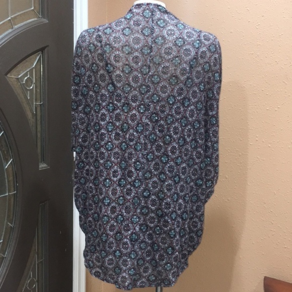 Painted threads cardigan